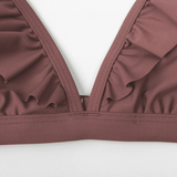 Lusiere Reddish Brown Bikini Seti